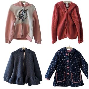 4-Pack Stylish Toddler Girls'' Jackets
